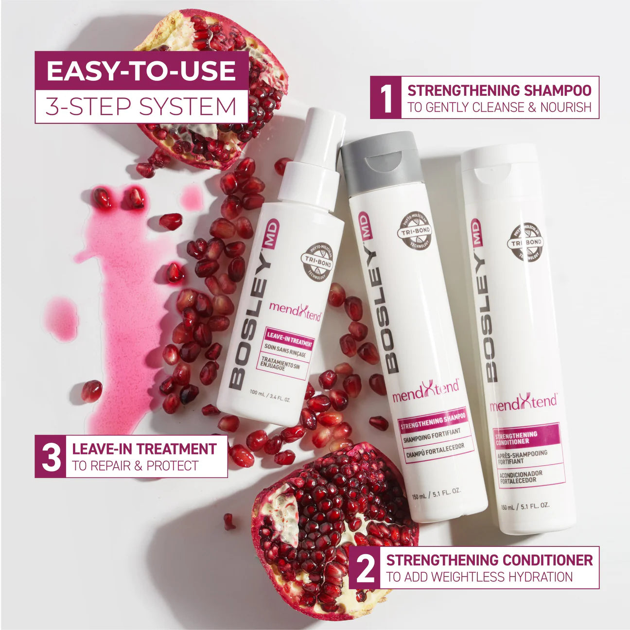 mendXtend Strengthening Conditioner 1000 mlHair CareBosleyMD EUBosleyMD Europe8152660135471000 mlmendXtend Strengthening Conditioner 1000 ml