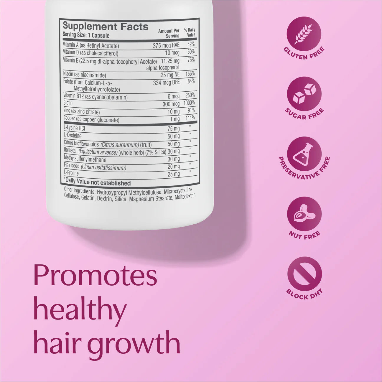 Healthy Hair Growth Capsules for Women - 60 CapsHair CareBosleyMD EUBosleyMD Europe815266012533Healthy Hair Growth Capsules for Women - 60 Caps