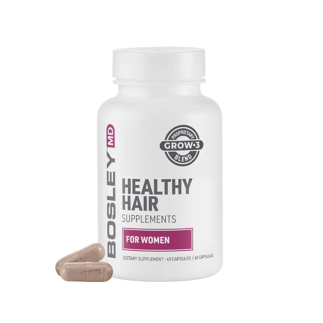 Healthy Hair Growth Capsules for Women - 60 CapsHair CareBosleyMD EUBosleyMD Europe815266012533Healthy Hair Growth Capsules for Women - 60 Caps
