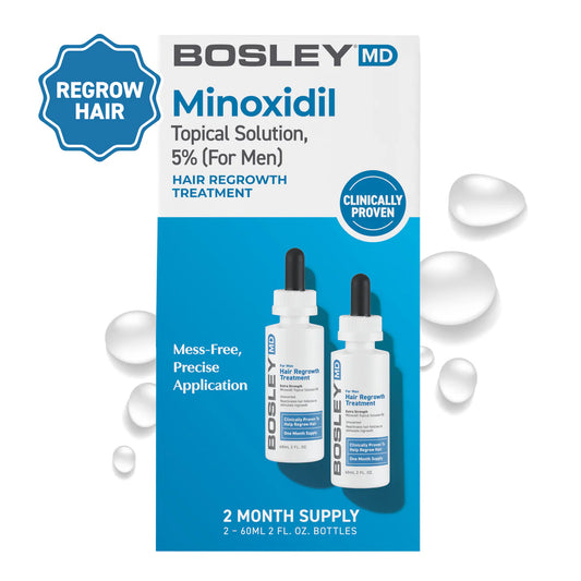 Minoxidil 5% Topical Solution for Men – Extra Strength (2 Month)SerumBosleyMD EUBosleyMD EuropeMinoxidil 5% Topical Solution for Men – Extra Strength (2 Month)