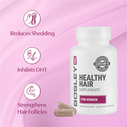 Healthy Hair Growth Capsules for Women - 60 CapsHair CareBosleyMD EUBosleyMD Europe815266012533Healthy Hair Growth Capsules for Women - 60 Caps