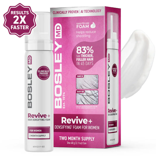 REVIVE+ WOMEN Densifying Treatment FoamHair CareBosleyMD EUBosleyMD Europe815266014384REVIVE+ WOMEN Densifying Treatment Foam